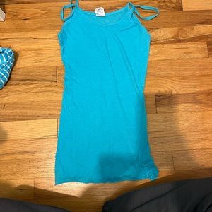 Victoria Secret Pink - Light Blue Tank Top